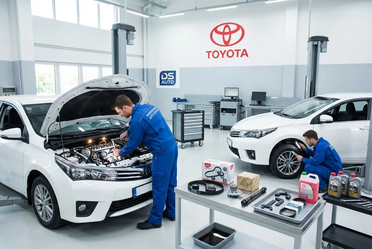 Диагностика и замена ремня ГРМ Toyota в автосервисе DS AUTO в Жуковском – качественное обслуживание
